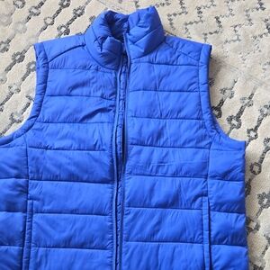 St. John's Bay Blue Puffer Vest